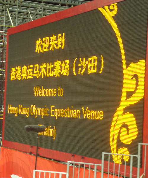 Miss Filly goes to the Beijing Olympics